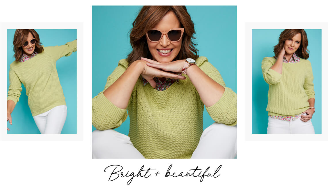 Textured Knit Jumper